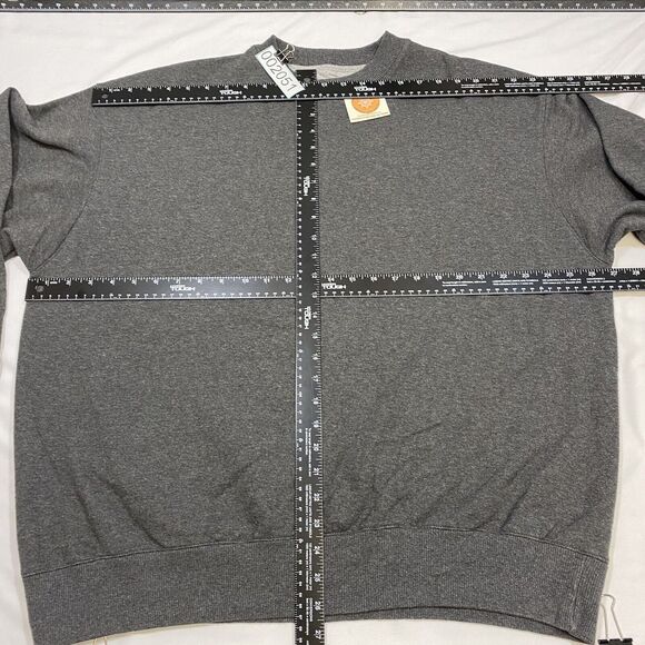 Champion Sweatshirt Men's XL Gray ECO Crewneck Pullover Long Sleeve Logo - Picture 11 of 13